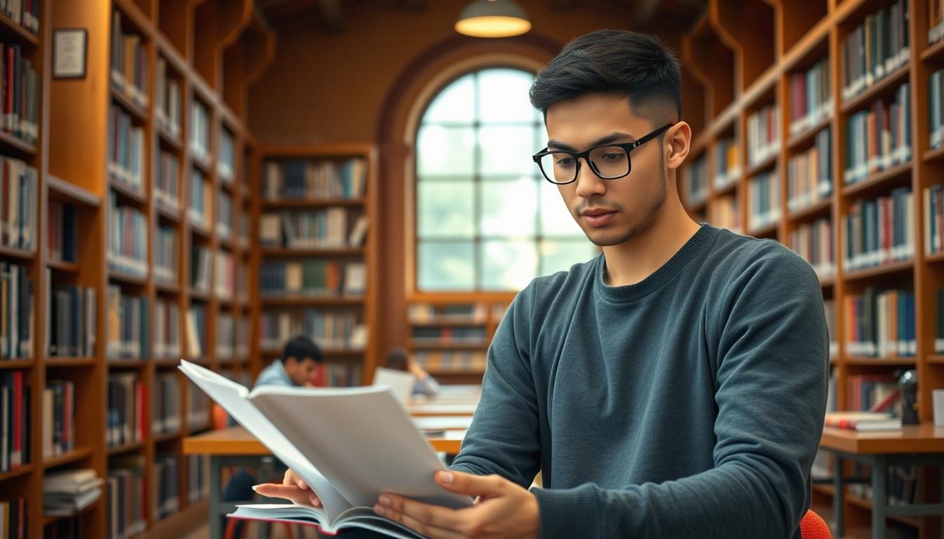 Modern university campus for students